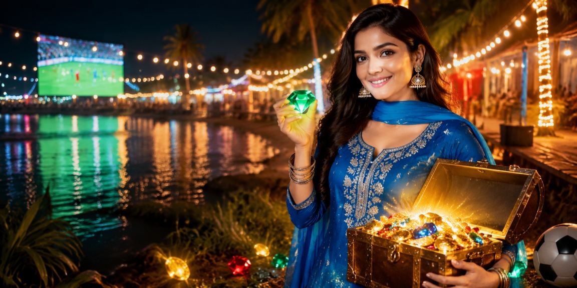 সেন্ট মার্টিনে শালোয়ার কামিজ পরিহিত নারী বেটিং প্ল্যাটফর্ম ব্যবহার করছেন